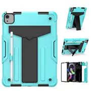 MCC T-Style Shockproof iPad Pro 11" 2021 3rd Gen Case Cover Kids Apple [Light Blue+Black]