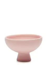 Raawii Strøm Mini Earthenware Bowl - Pink
