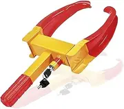 Car Wheel Clamp Wheel Clamp Lock, Trailer Wheel Lock, Adjustable Heavy Duty Trailer Lock for Car, Truck, Trailer, Camper, Van