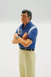 1:8 Carroll Shelby Figure For Cobra 427 S/C AC Mustang GT 350 Amalgam Deagostini