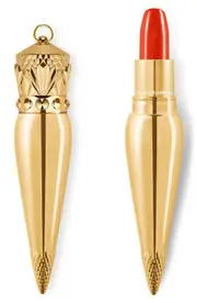 Christian Louboutin Rouge Louboutin Silky Satin Lipstick in My Orange 555 at Nordstrom One Size