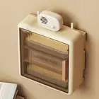 1 Set Router Storage Container Strong Load-bearing Space-saving Wall Mounted