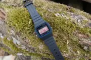 Red Numbers – Modified Watch Based on Casio F-91W – White Case with Red Polarize