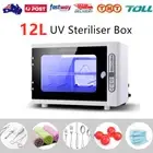 12L UV Sterilizer Box Beauty Salon Equipment Nail Tool Sterilizer Box w/Timer