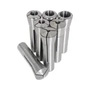 7 Pack High Precision Fractional R8 Collet Set 1/8" To 7/8" For Bridgeport