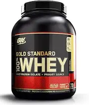 Optimum Nutrition Gold Standard 100% Whey Protein Powder, Banana Cream, 5 Pound