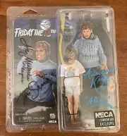 Friday the 13th -SDCC 2015 -Pamela & Jason Voorhees Action Figure Signed- Neca