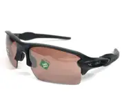 Oakley Sunglasses FLAK 2.0 XL OO9188-9059 Matte Black Wrap Prizm Dark Golf Lens