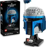 LEGO® Star Wars: Attack of The Clones™ Jango Fett™ Helmet 75408 Buildable Model Kit, Fantasy Adventure Build-and-Display Set, Part of a Collectible Series, Creative Toys for Adult Fans