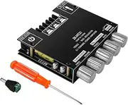 2.1 Channel Digital Amplifier Board Overcurrent Protection AUX Inputs Subwoofer Stereo for School Store Office Theater Phones