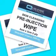 70% IPA Alcohol Wipes Pre-Injection Swabs Skin Cleaning Hygiene Wipes Antiseptic