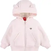 [HUGGIES] Baby Fleece Lined Zip Up Hooded Jacket