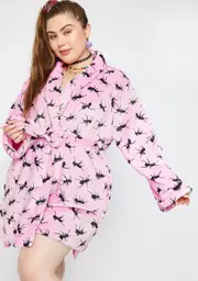 [dELiA*s by Dolls Kill] Plus Buggin' Out Plushie Robe
