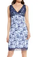 NEW PETER ALEXANDER WOMENS SLINKY NIGHTIE EIFFEL TOWER LACE PARIS $89.95 M