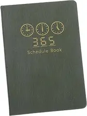 Gatuida Compact 2026 Organizer: A5 Notebook Pocket Journal Weekly Planner Notepad For Business Journaling Work Scheduling Note-taking And To-do Lists Green