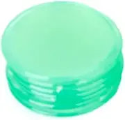 CLISPEED 20pcs Light Green Transparent Plastic Bingo Chips Versatile Counting Markers for Math Games Learning Activities and Bingo Supplies
