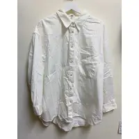 在飛比找蝦皮購物優惠-uniqlo優衣庫 U系列 男裝長袖襯衫 白色 XL