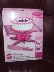 New! Wilton *** PRINCESS CAKE STAND KIT*** NIP SHIP WORLDWIDE STAND AND SERVER