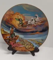 ELIJAH AND HEAVEN'S CHARIOT Yiannis Koutsis Collector Plate