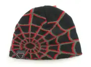 Kyd's Spyder Kids Bode Miller Collection Black Spiderweb One Size Acrylic Beanie