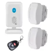 2 Infrared Motion Sensor 1 Receiver 1 Remote Restaurant Welcome Alarm Chime Loud
