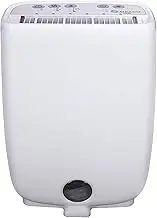 Meaco Portable Dehumidifier DD8L - Compact Desiccant Dehumidifier - Best For Small Homes & Spaces - Prevent Condensation, Mould & Damp - 18 x 35 x 50 cm White