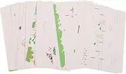 UPKOCH Thick Paper Finger Paint Cards Boys and Girls Drawing Pad Hand and Footprint Kit Creative Boys and Set Art Supplies