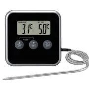 Kitchen Timer Digital Thermometer Temperature for Meat Instant Read