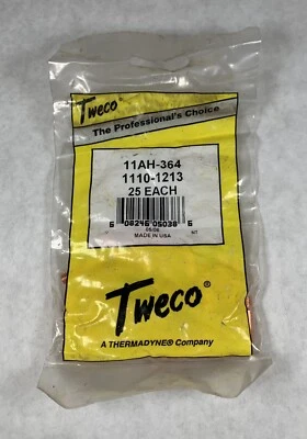 NEW (Pack of 25) Tweco 11AH-364 / 1110-1213 Contact Tips