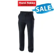SALE! Hard Yakka Mens Core Moleskin Plain Straight Denim Front Work Jeans Y03876
