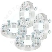 For Toyota 4Runner Tacoma 4 pcs 1" 6x5.5 to 6x5.5 Wheel Spacers 12x1.5 Studs (for: Toyota)