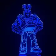 Disney 3D RGB App Controlled USB LED Night Light Buzz Light Year#2