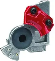 Phillips Ind. 12-138 Red 3/8" Bottom Gladhand Emergency Port (Female Pipe Thread)