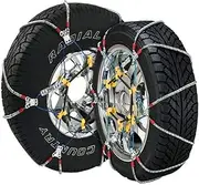 Security Chain Company SZ429 Super Z6 Cable Tire Chain for Passenger Cars, Pickups, and SUVs - Set of 2,Silver
