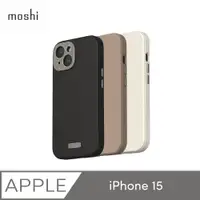 在飛比找PChome24h購物優惠-Moshi iPhone 15 Napa 皮革保護殼