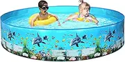 Swimming Pool, Folding Toddler Pool, Multipurpose Pool for | Thickened Pool, Portable Outdoor Pool, Non-Inflatable Bath for Dogs and Cats (PVC