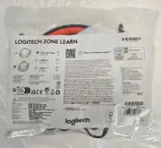 Logitech Zone Learn Headset For Kids 3.5mm AUX #981-001398 Classic Blue / Orange