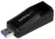 STARTECH - USB 3.0 to Gigabit Ethernet NIC Network Adaptor - 10/100/1000 MB/s