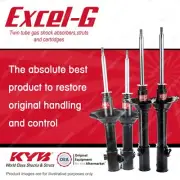 Front + Rear KYB EXCEL-G Shock Absorbers for SUBARU Forester SF5 F4 4WD Wagon (for: Subaru)