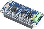 RS485 CAN HAT Compatible with Raspberry Pi Allows Stable Long-Distance Communication RPi and Other Devices Comes with Online Development Resources and Manual
