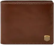 [FOSSIL] ML4689200 Hayes Bifold Wallet, Brown, One Size