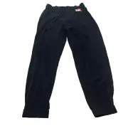 Eileen Fisher Jogger Pants Women's XS Black pull on drawstring Tencel NEW