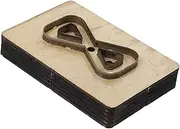 HOMSFOU DIY Leather Cutting Mold for Backpack Strap Making Leather Craft Template Multi Use Precision Cutting Tool for DIY Enthusiasts and Professionals Great Present for Craft Lovers