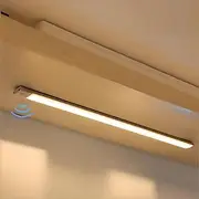 LED Motion Sensor Cabinet Light, Wireless USB Rechargeable Closet Light, Under-Counter Lighting for Closets, Cupboards Stair