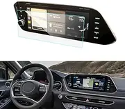 LUWU for 2023 Hyundai Sonata Screen Protector 10.25Inch 2020-2023 Sonata Touchscreen Protector 2022 2023 Hyundai Sonata Accessories 2022 Sonata SE/SEL/Limited/N Line/SEL Plus Navigation Protective