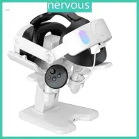 在飛比找蝦皮商城精選優惠-Nerv VR 充電座,用於 Quest3 LED 照明通用