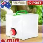 5-20L Collapsible Water Container with Spigot Folding Storage Carrier Camping AU