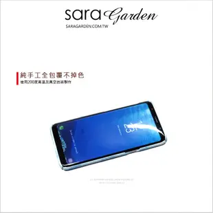 【Sara Garden】客製化 全包覆 硬殼 蘋果 iPhone6 iphone6s i6 i6s 手機殼 保護殼 淡藍大理石