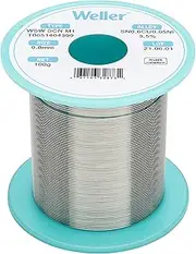 [WELLER] WSW SCN M1 (T0051404399) Lead Free Solder Wire, Dia: 0.8 mm / 0.039 in, Wt: 100 g / 3.527 oz, Alloy Sn99.3Cu0.6Ni0.05, Flux content 3.5%