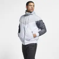 在飛比找蝦皮購物優惠-NIKE SPORTSWEAR WINDRUNNER 灰白 